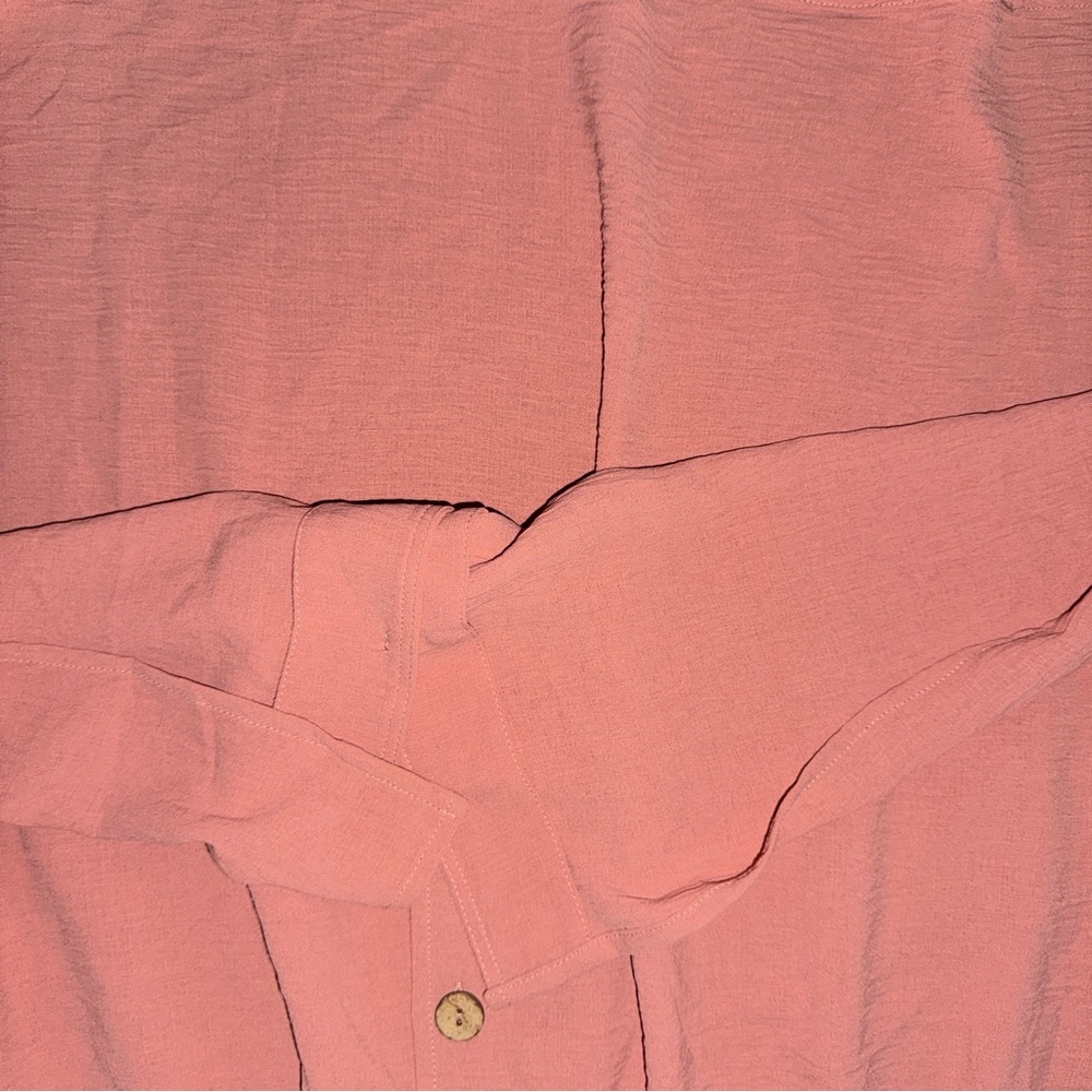 Pink Ruffle Sleeve Dress - Picture 3 of 4